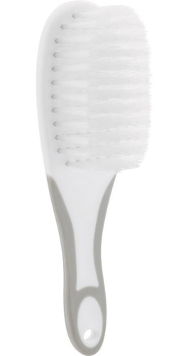 Imagem 5 de 6 de Kit Cortador Unha Escova Cabelo Pent Cuidado Bebê Cinza Buba