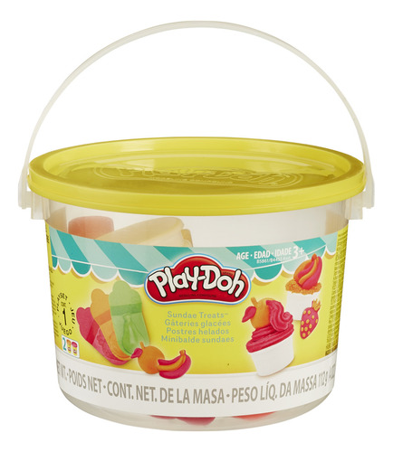 Masas Y Plastilinas Play Doh Cubeta Postres Helados