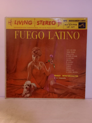 Hugo Winterhhalter- Fuego Latino- Lp, Argentina, 1960