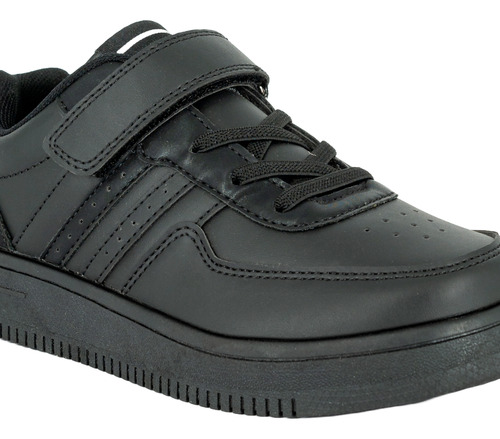 Zapatilla Escolar Jacinto Negro Uns