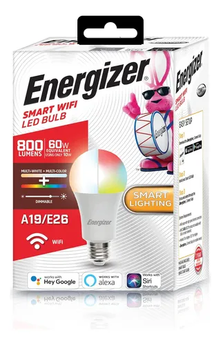 Bombilla Led Rgb Multicolor Y Multicolor Con Control De Voz