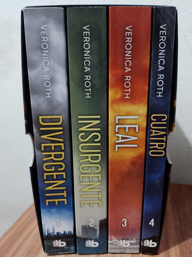 Estuche Divergente Saga Completa 4 Libros