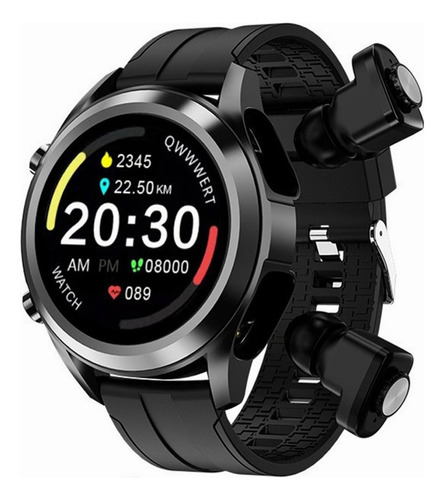 1 Reloj Deportivo Smart Watch Tws Audífono 2 En 1 Audífono
