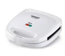 Comprar Sandwichera Peabody Blanca 5 Placas Intercambiables