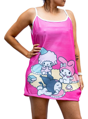Vestido Verano - Pijama Mujer - Stich - Mickey - Snoopy