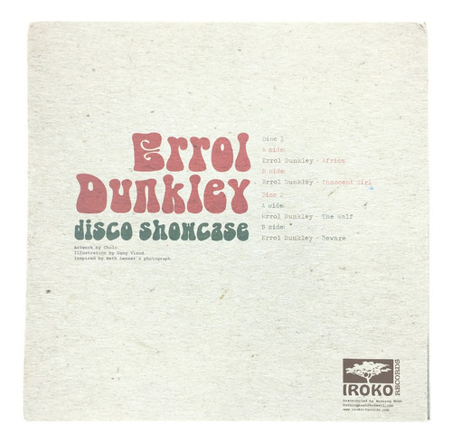 Imagem 4 de 8 de Lp Vinil Errol Dunkley Disco Showcase Original Nfe #