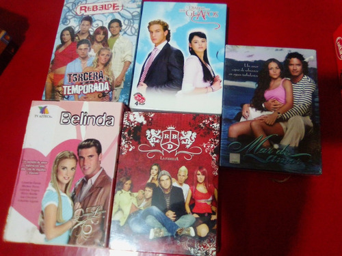 Lote 11 Telenovelas Camaleones,