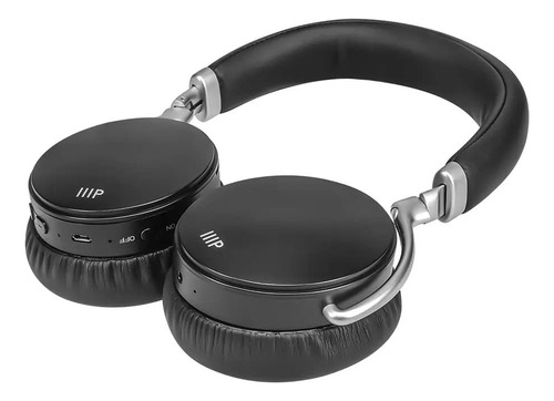 Auriculares Bluetooth Monoprice Con Cancelación Activa 20 Y Color Negro