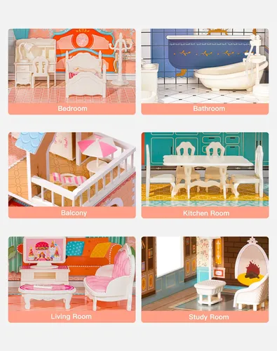 Sillón De Playa En Miniatura De Madera | Mueble Decorativo Para Casas De Muñecas | Tamaño 15x6.1x6.5 Cm | Perfecto Para Estanterías, Escaparates Y Escritorios