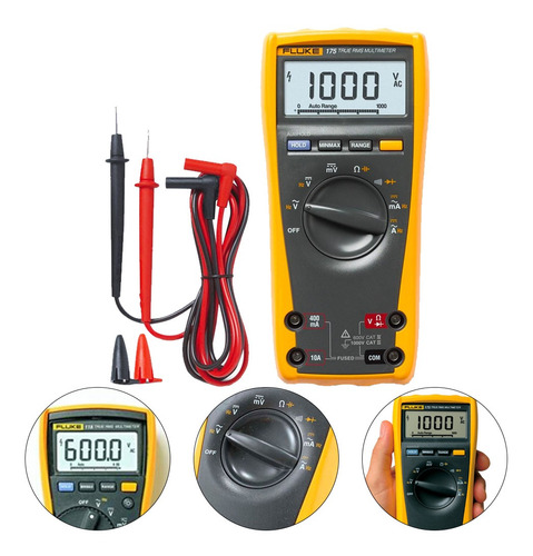 Multímetro 175 Esfp True Rms Cat Iii 1000v Cat Iv 600v Fluke