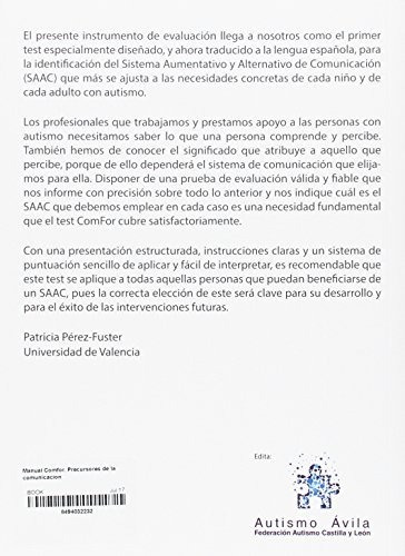 Manual Del Test Comfor: Precursores De La Comunicación