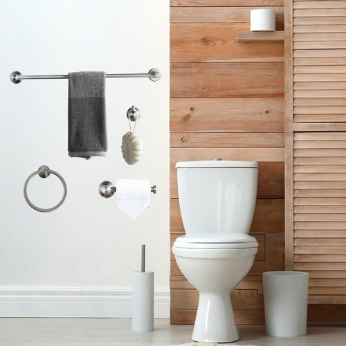 Set De Accesorios De Baño De Acero Inoxidable Montado En Par