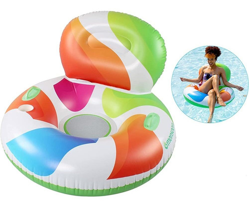 Monzón [fiesta] Piscina Inflable Flotadores Adultos 36  Flot