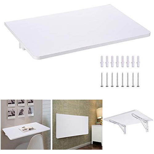 Montado Pared Flotante Plegable Mesa De Escritorio De M...