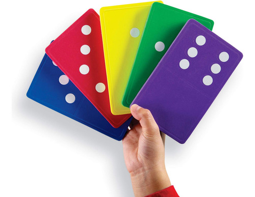 Recursos De Aprendizagem: Jumbo Foam Dominoes, Jumbo Foam