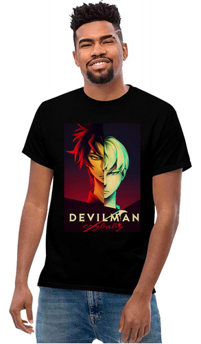 Playera Devilman Diseño 07 Anime Playeras Beloma
