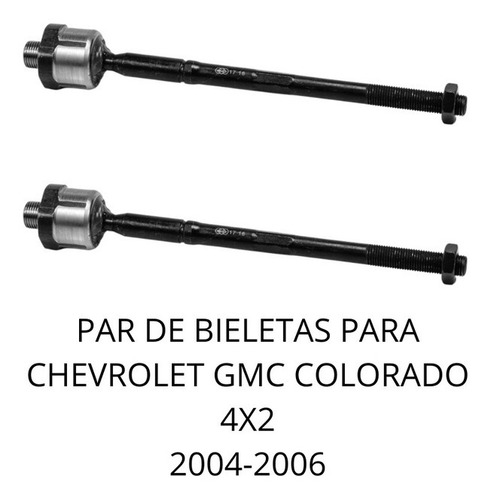 Par De Bieletas Para Chevrolet Gmc Colorado 4x2 2004-2006