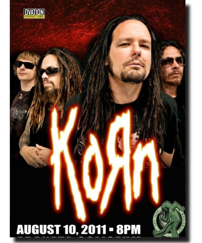Posters Korn The Nothing Nu Metal Rock 50x70cm