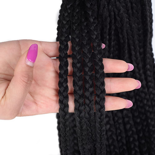 7packs 18inch Box Braids Crochet Braids Mambo Twist Braiding