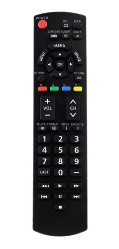 Control Compatible Con Panasonic Viera Lcd Hd N2qayb000485