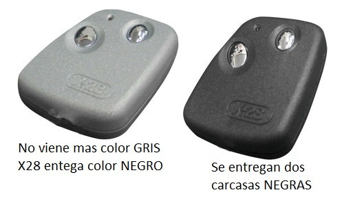 Combo 2 Carcasa Control Comando + Presencia Alarma X28 F