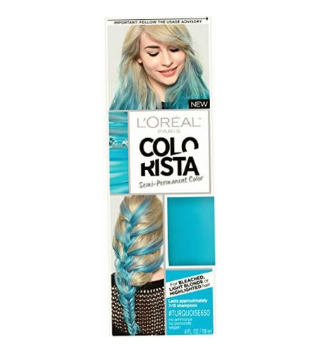 L'oreal Paris Hair Color Colorista Semi-permanent For Light