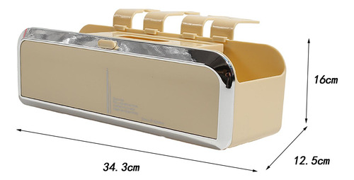Caja De Almacenamiento Genérica Para El Respaldo Del Beige