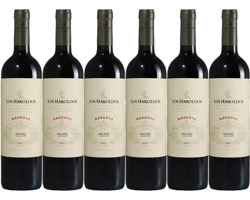 Vino Los Haroldos Rva. Malbec Caja X6- Berlin Bebidas