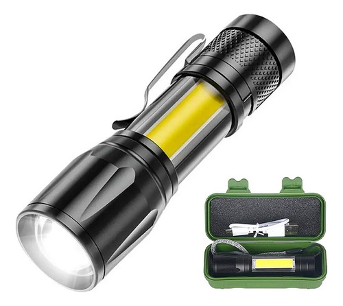 Linterna Táctica 1500 Lúm  18650led Cree Xml