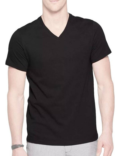 Pack 3 Polos Cuello V Para Hombre De 100% Algodón