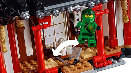 Lego Ninjago Monasterio Legado De Spinjitzu 70670 Juguete Ba