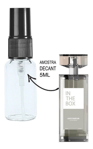 Imagem 2 de 2 de Decant 5ml - Kate Parfum - In The Box - Amostra Vidro Spray