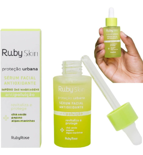 Imagem 8 de 10 de Combo Skincare Linha Facial Proteção Urbana Vegano Ruby Rose