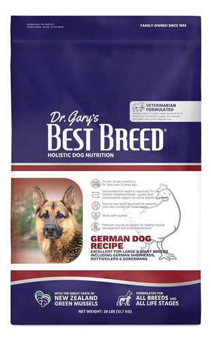 Best Breed Dr. Gary's German Dog Diet Made In Usa [natural D