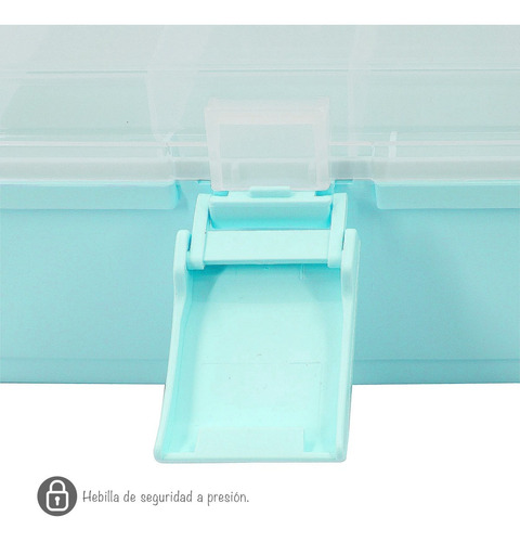 Imagen 3 de 10 de Caja Plastica Organizadora Multiuso Con Divisiones.