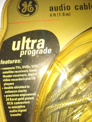 Imagen 1 de 4 de Cable De Audio Ge Ultra Programable (15)