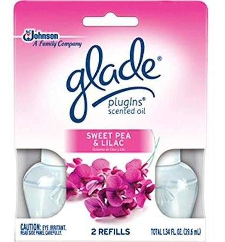 Recambio Aromatizante Glade Sweet Pea & Lilac 1.34 Oz.