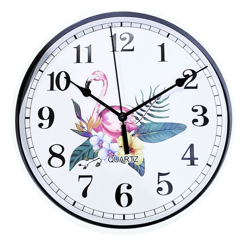 Reloj De Pared Redondo 25 Cm Mural Decorativo Silencioso