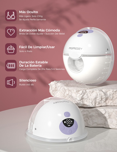 Momcozy Extractor De Leche Manos Libres (Usado)