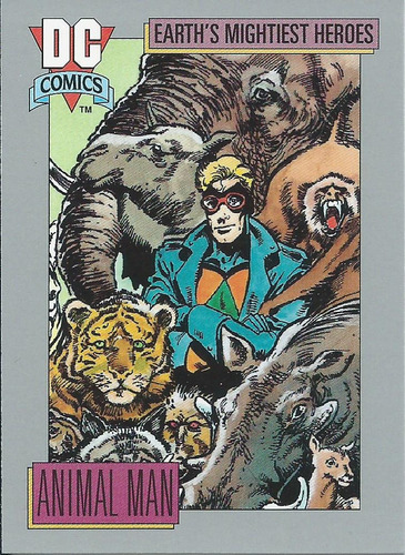 Barajita Animal Man Dc Comics 1991 #31 Mightiest Heroes