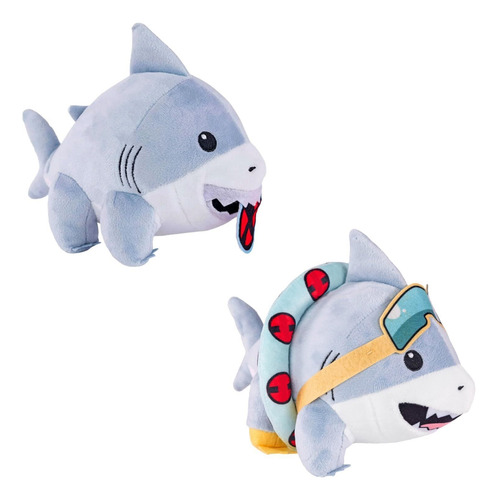 2pcs-jeff The Land Shark Lindo Tiburón De Peluche Suave