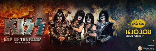 01 Ingresso Kiss Meia Entrada Pista Premium São Paulo