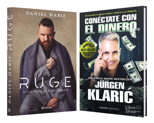 Ruge Daniel Habif + Conéctate Dinero Pack 2 Libros