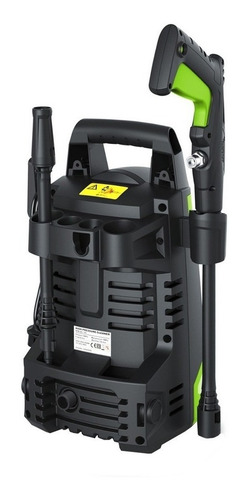 Hidrolavadora Kroner Alta Presión 1400w Auto-stop + Acces Color Negro/Verde Frecuencia 50 Hz