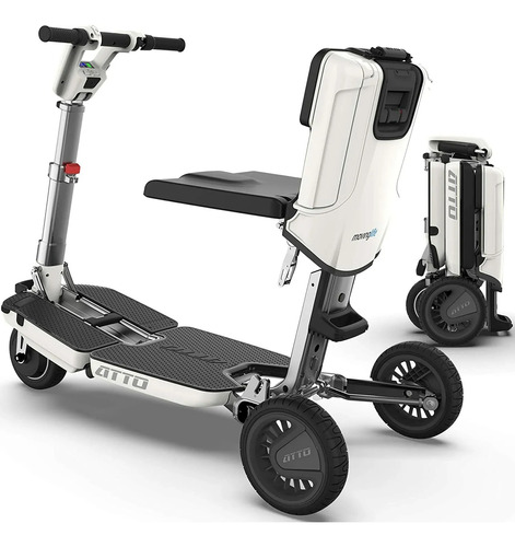 Atto Deluxe Folding Lightweight Mobility Scooter New