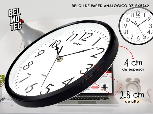 Reloj De Pared Colgar Silencioso Decoracion Hogar Moderno