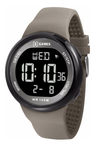 Relógio X-games Masculino Digital Xmppd439 Negativo Oferta