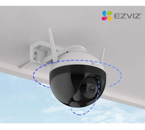 Imagen 4 de 10 de Camara Pt C8c / 360º Fhd Exterior / Ia / 4mm / Ezviz