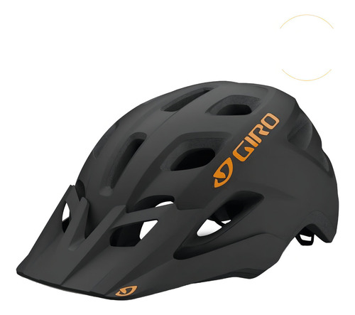 Casco Giro Fixture Mips Mat Warm Negro Talla Talla Unica