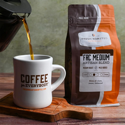 Frc Mezcla De Tostado Medio, 12 Oz, Kosher, Molido